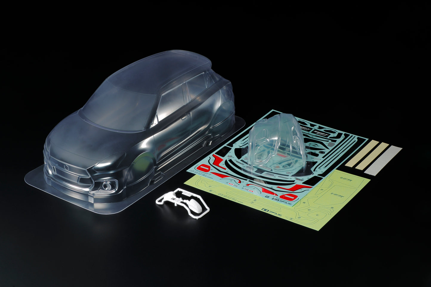 Tamiya 1/10 Suzuki Swift Sport Body Parts Set - RCXX - RC Racing Shop | RC Models | Tuning & Spare Parts for Professionals