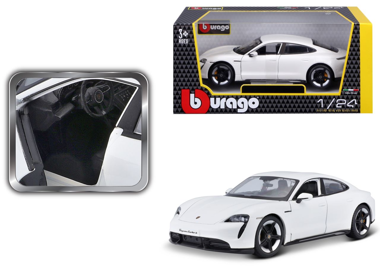 Porsche Taycan Turbo S 1/24 weiss - RCXX - RC Racing Shop | RC Models | Tuning & Spare Parts for Professionals