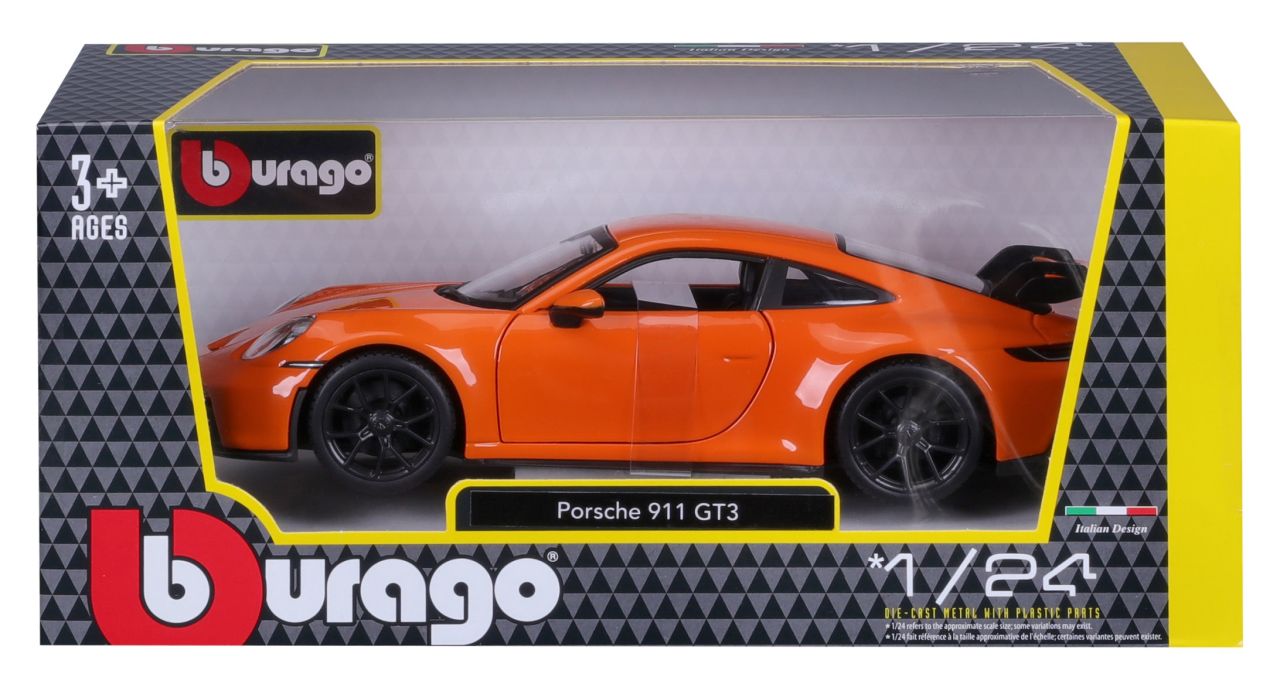 Porsche 911 GT3 1/24 orange - RCXX - RC Racing Shop | RC Models | Tuning & Spare Parts for Professionals