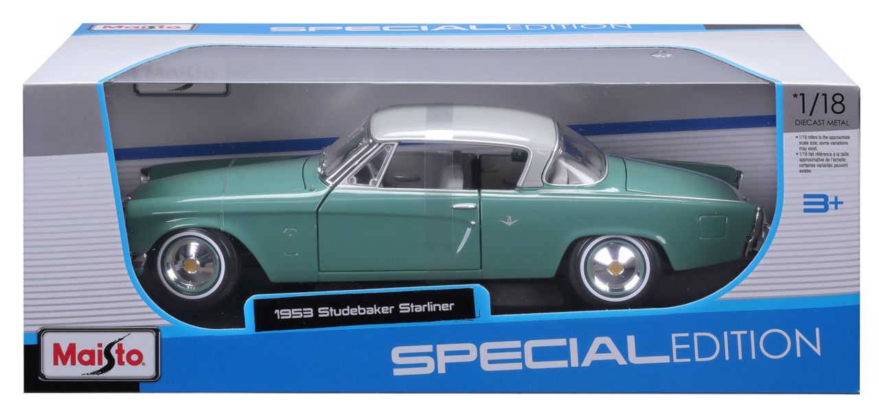 Studebaker Starline 1953 1/18 grün - RCXX - RC Racing Shop | RC Models | Tuning & Spare Parts for Professionals