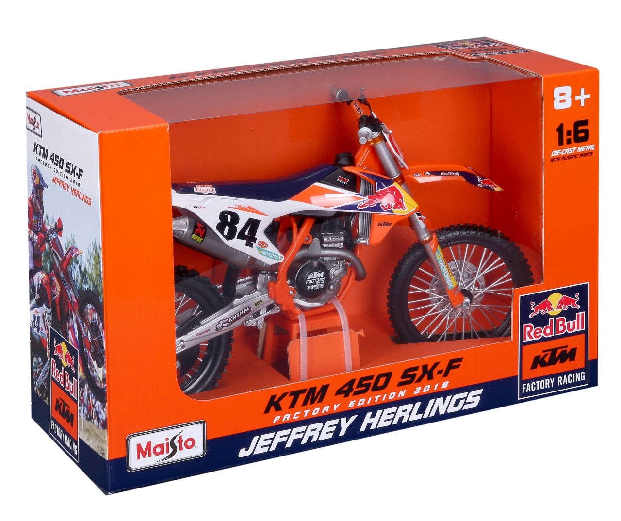 Red Bull KTM Supercross SX450 2018 J. Herling 1:6 - RCXX - RC Racing Shop | RC Models | Tuning & Spare Parts for Professionals
