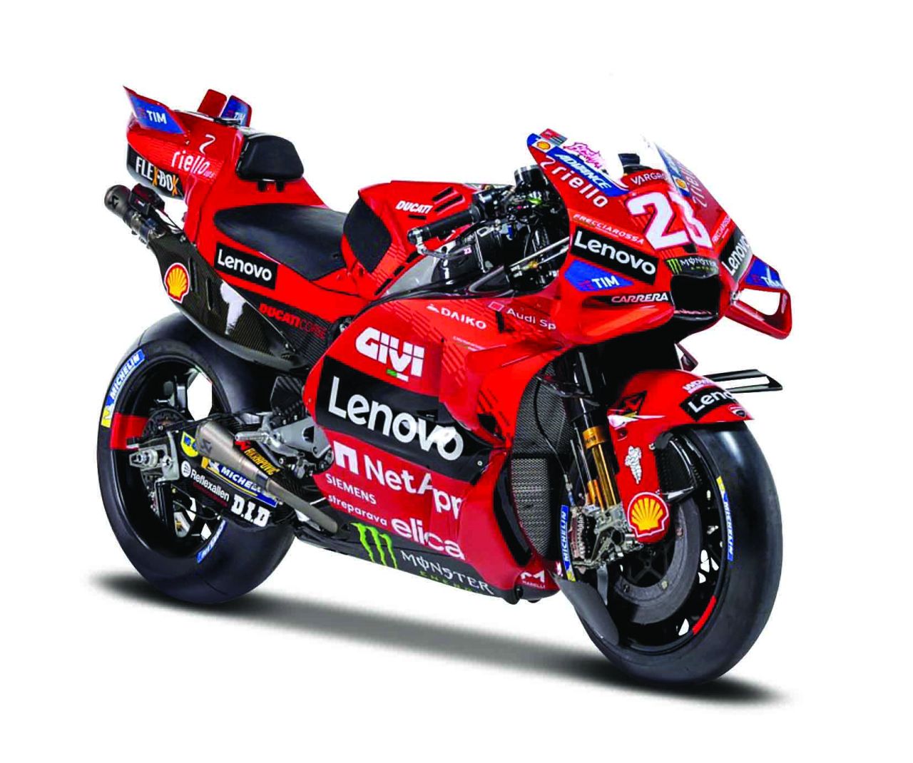 Ducati Lenova Team MotoGP 2024 Bastianini 1:6 - RCXX - RC Racing Shop | RC Models | Tuning & Spare Parts for Professionals