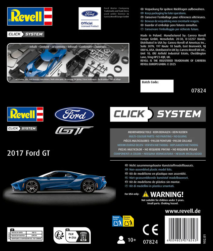 2017 Ford GT Click System - 07824