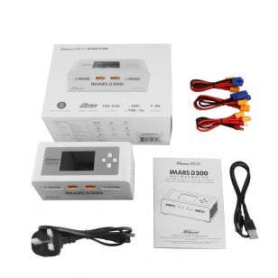 GensAce charger iMars D300Dual Channel 300W (EU) White
