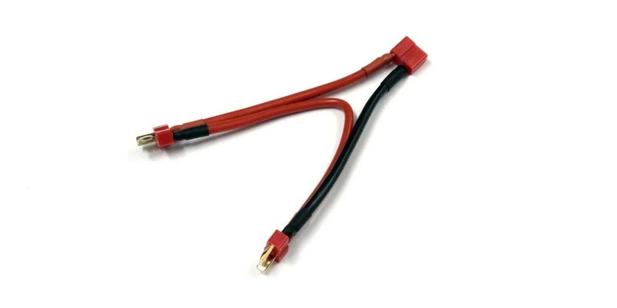 Batteriekonnektorenset Y fuer Doppelbatterie (2xMale Deans)