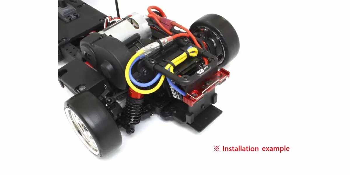 Support de carrosserie arrière pour Kyosho Fazer FZD2 - Aluminium