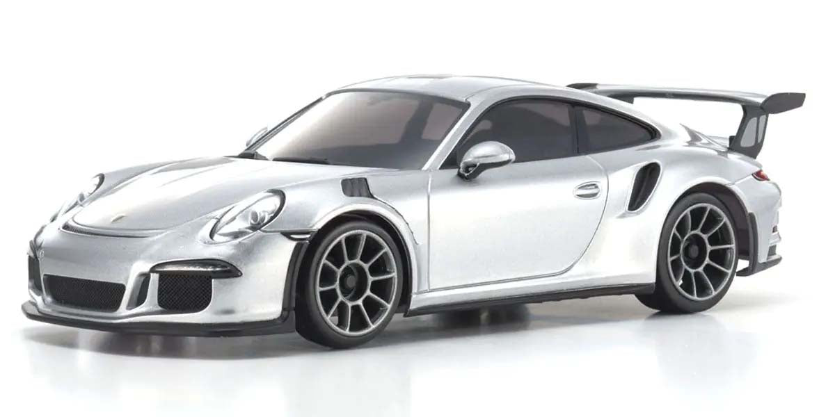 Kyosho Autoscale Mini-Z Porsche 911 GT3 RS Silver (N-RM)