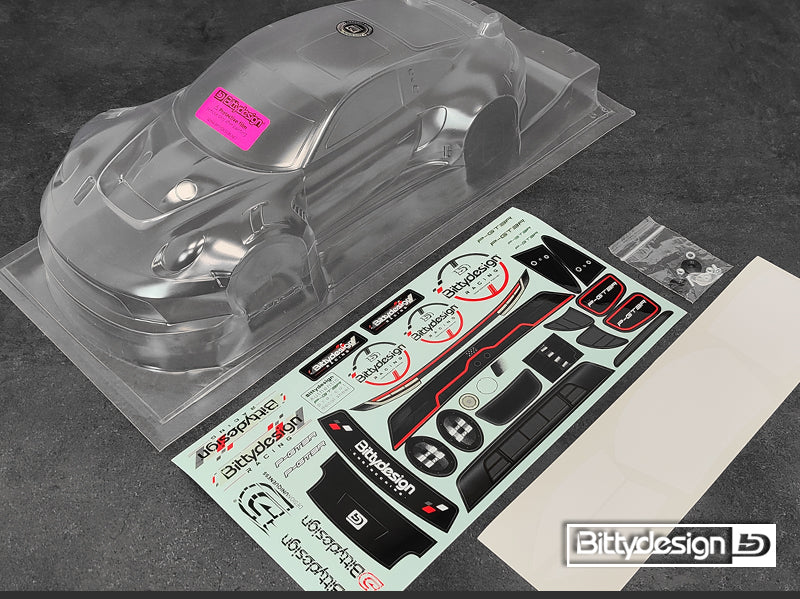Bittydesign P-GT3R 1/12 GT12 Onroad Body Shell - BDGT12-PGT3R
