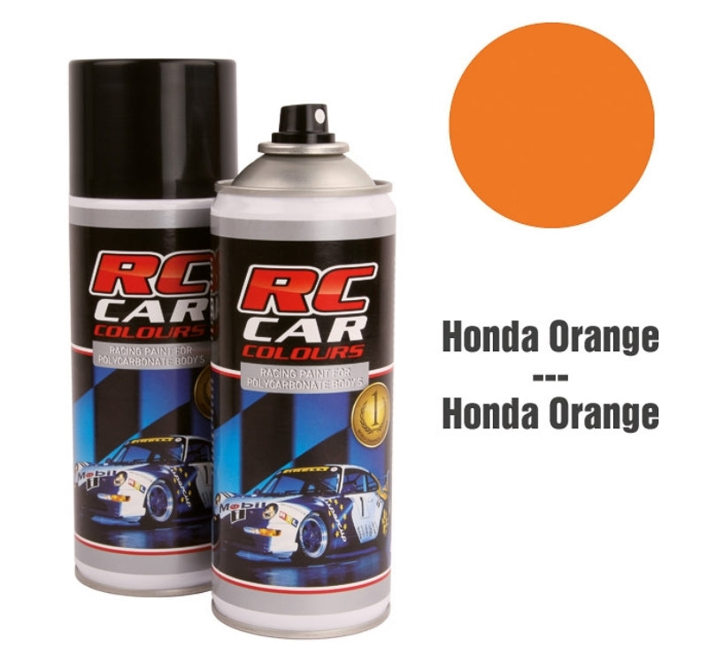 RC Car Colours HONDA ORANGE 945 Lexan Colour Spray 150ml - PRC00945 - RCXX - rc racing for professionals