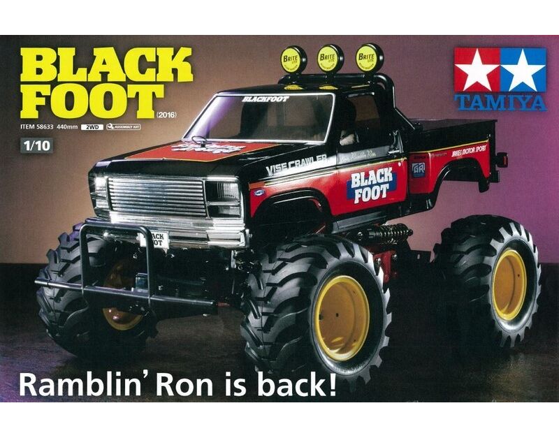 Tamiya Blackfoot (2016) 2WD Monster Truck - 58633