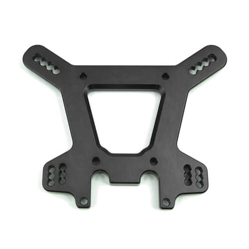 Tekno Shock Tower (front, 7075, gun metal, ET48, NT48) - TKR5428