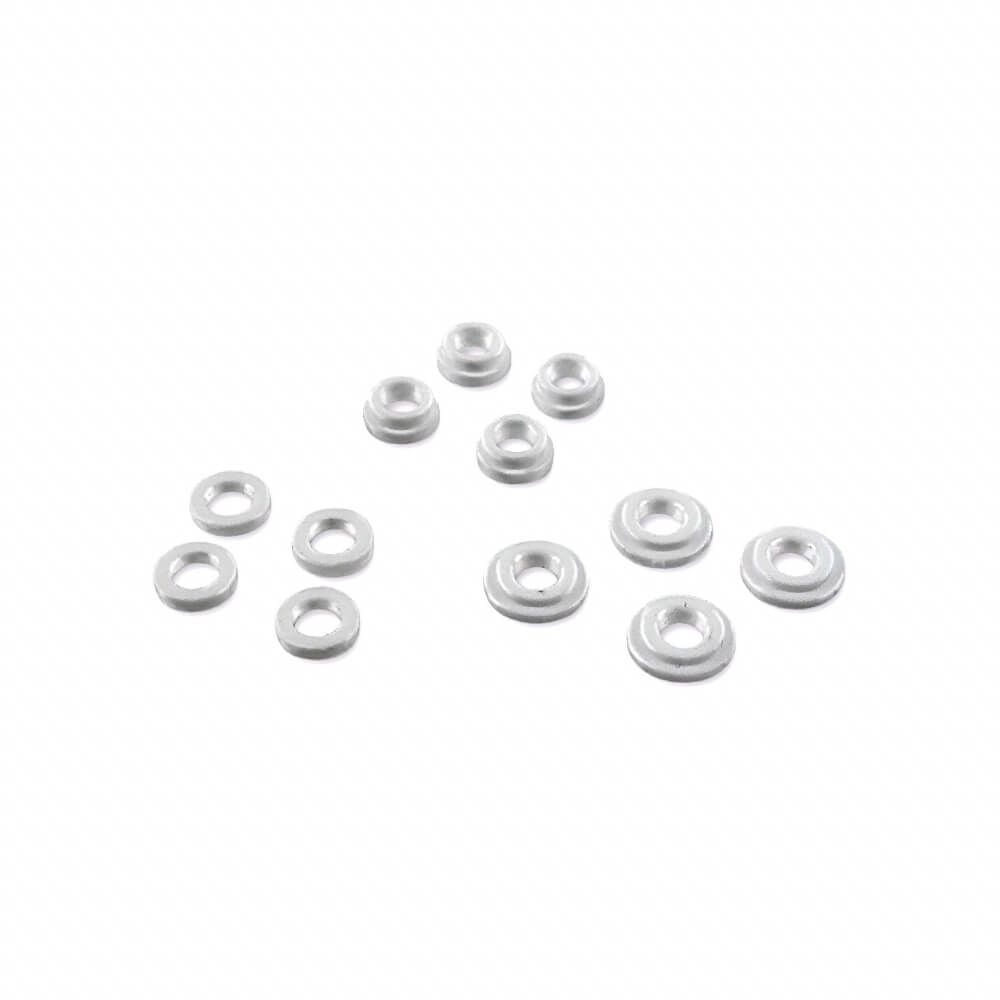 Tekno Shock Shaft Guide Set (precision molded, POM, for 16mm shocks) - TKR6195