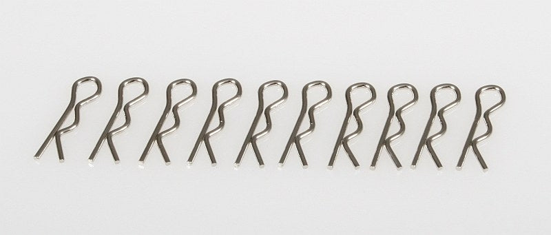 Large body clips for 1/10 scale (10 pieces)
