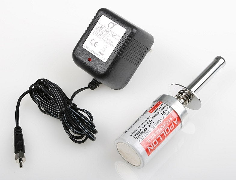 4Ah glow plug battery with charger