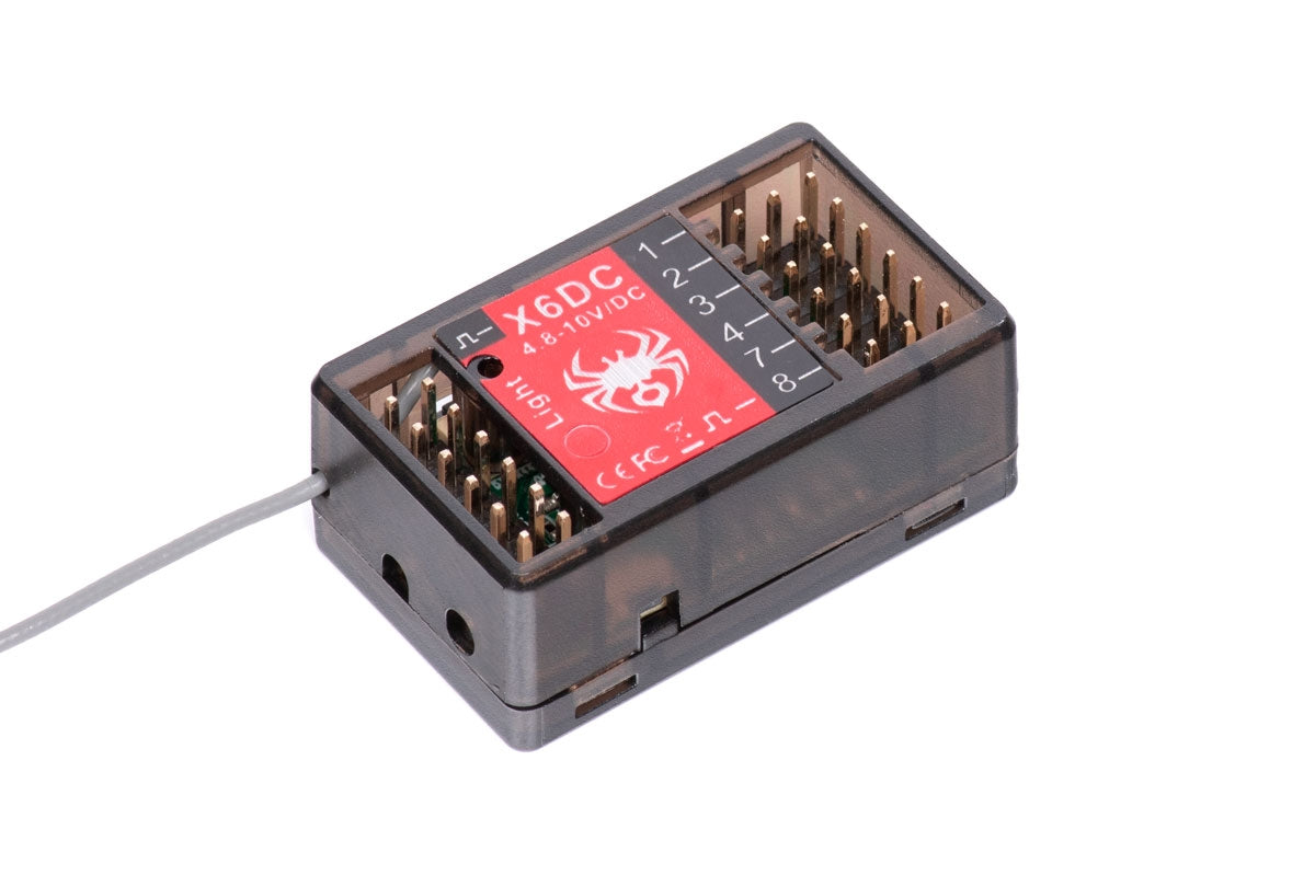 RGT Radio X8E 8-Channel Receiver – GS08