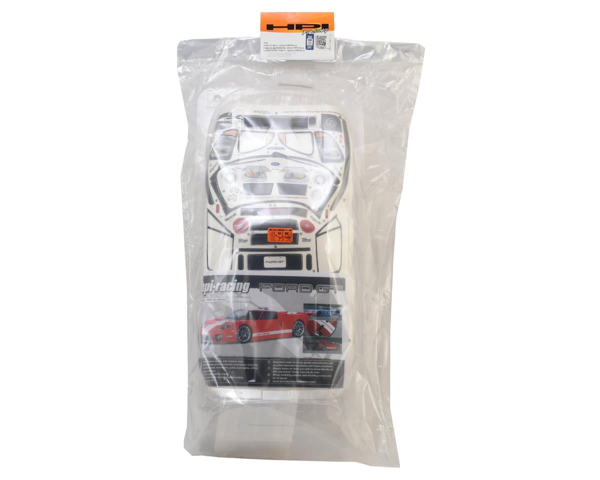 Carrosserie transparente Ford GT (200 mm / empattement 255 mm) – 1/10 Touring / Drift