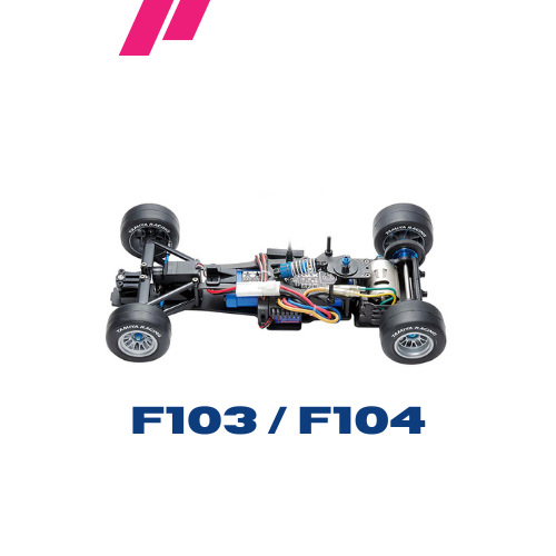 Tamiya F103 / F104 Ersatzteile
