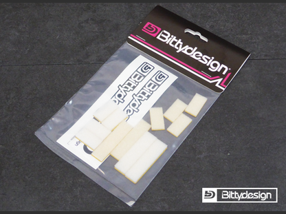 Bittydesign Touring Car Body Front Foam Pads Kit - BDTC-FM2646