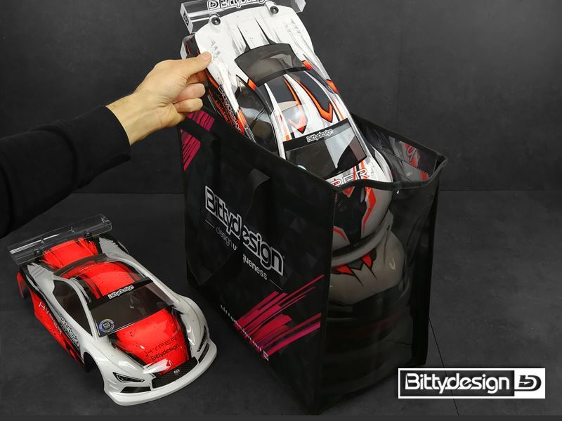 Bittydesign Carry Bag for 1/10 Onroad Bodies - BDBCB-462239