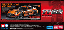 Tamiya 1/10 Mercedes-AMG GT3 EVO (Orange Painted Body) – TT-02 Chassis - 47519