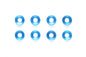Tamiya 3mm ALU Washer blue (8) - RCXX - RC Racing Shop | RC Models | Tuning & Spare Parts for Professionals