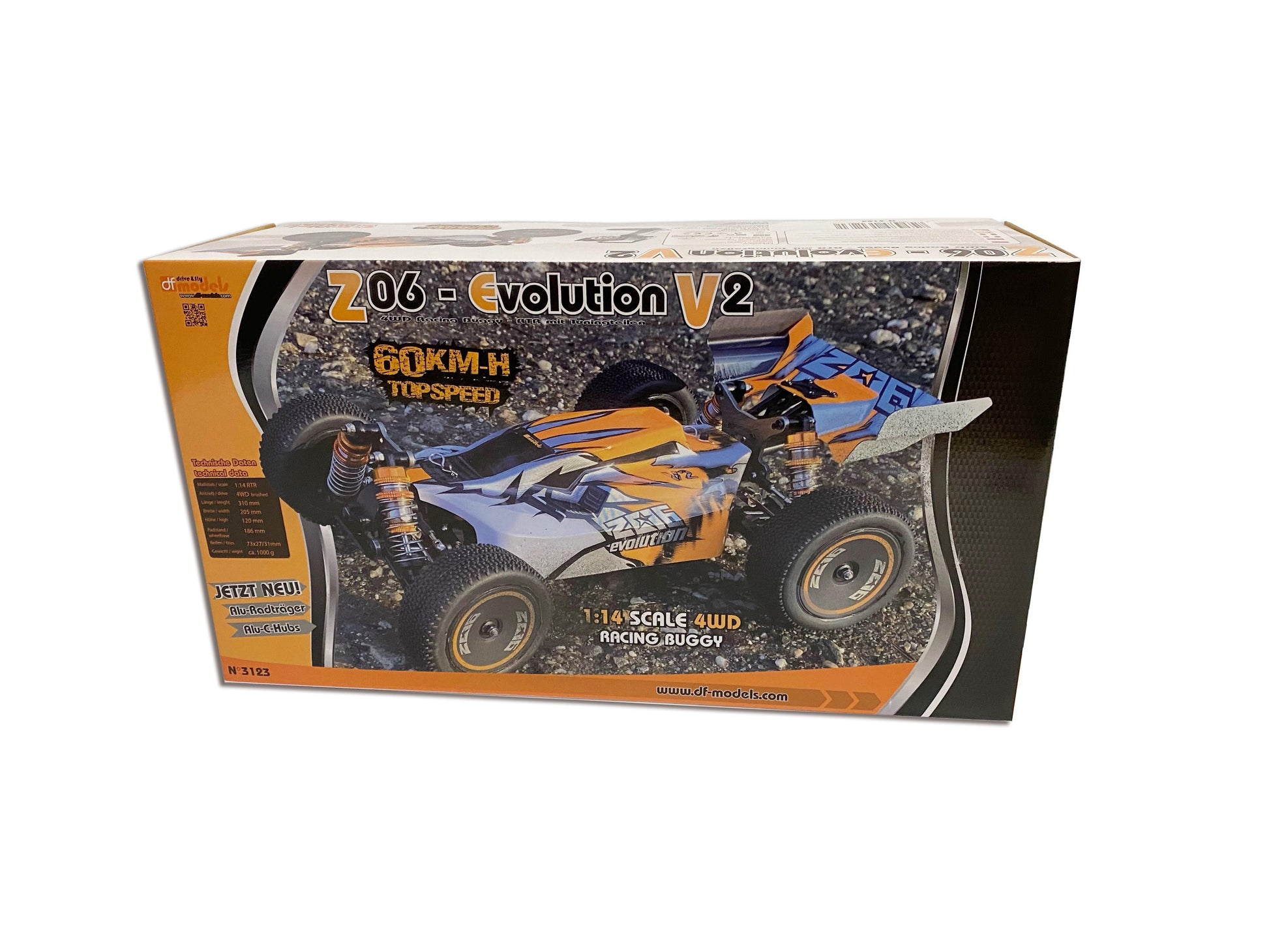 DF-Models Z06- Evolution V2 Racebuggy  RTR - 17.3123 - RCXX - RC Racing Shop | RC Models | Tuning & Spare Parts for Professionals