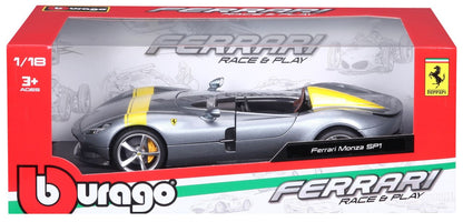Ferrari R&P Monza SP1 1/18 silber - RCXX - RC Racing Shop | RC Models | Tuning & Spare Parts for Professionals