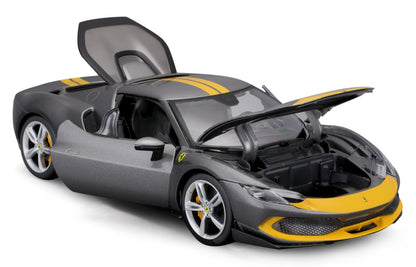 Ferrari R&P 296 GTB Assetto Fiorano 1/18 silber - RCXX - RC Racing Shop | RC Models | Tuning & Spare Parts for Professionals