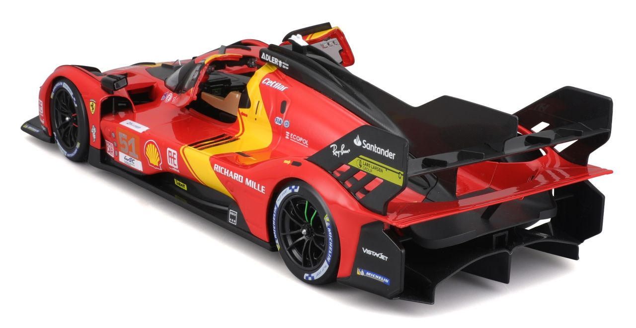Ferrari 499P Le Mans Champion 2023 1/18 rot - RCXX - RC Racing Shop | RC Models | Tuning & Spare Parts for Professionals