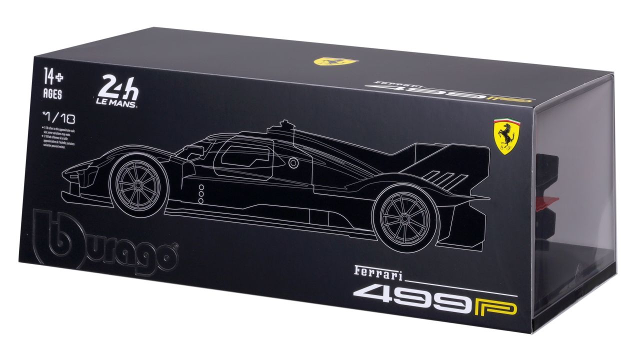 Ferrari Signature 499P LeMans Champ. 2023 1/18 rot - RCXX - RC Racing Shop | RC Models | Tuning & Spare Parts for Professionals