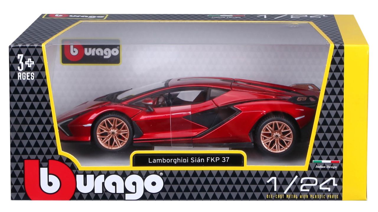 Lamborghini Sian FKP 37 1/24 rot - RCXX - RC Racing Shop | RC Models | Tuning & Spare Parts for Professionals