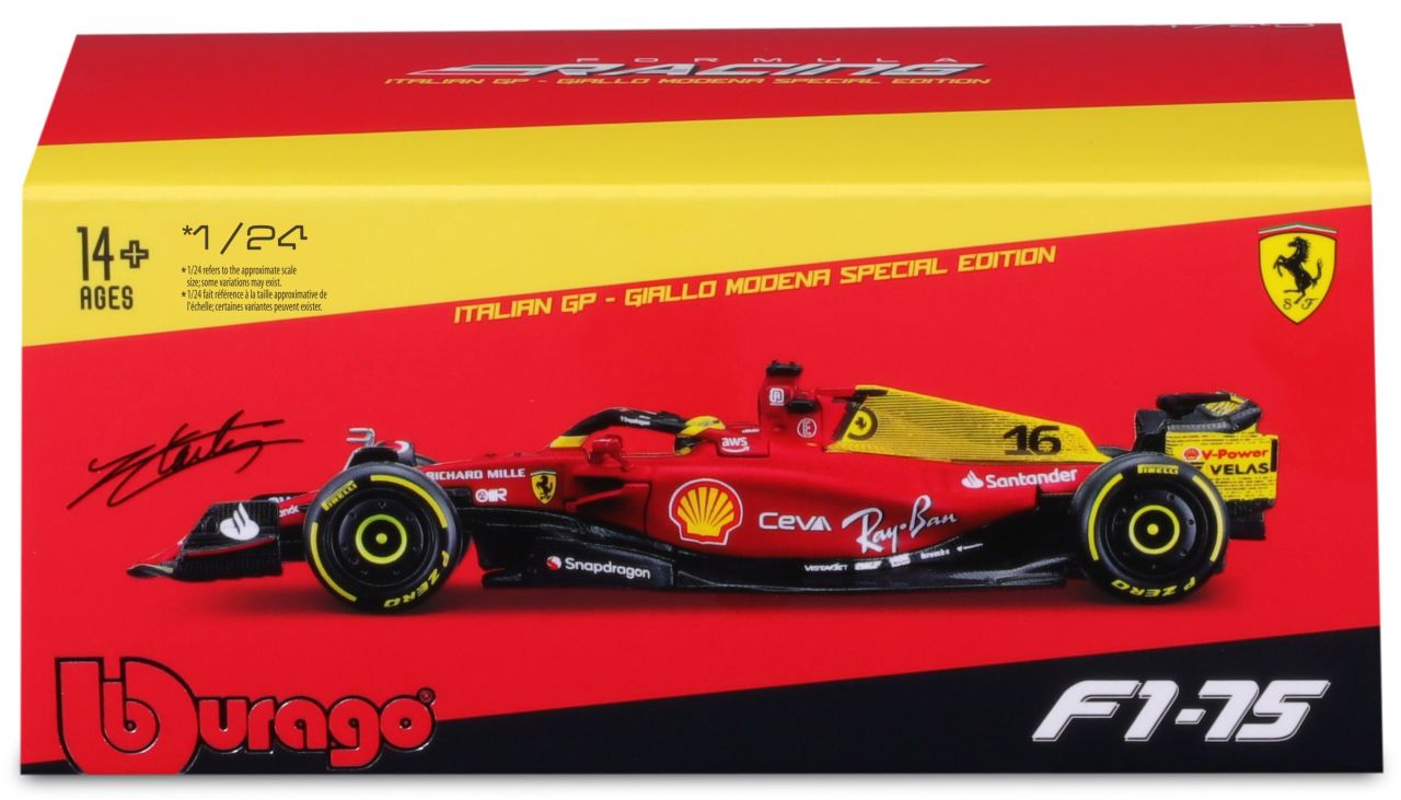 Ferrari F1-75 1/24 Special Edition Leclerc 2022 - RCXX - RC Racing Shop | RC Models | Tuning & Spare Parts for Professionals