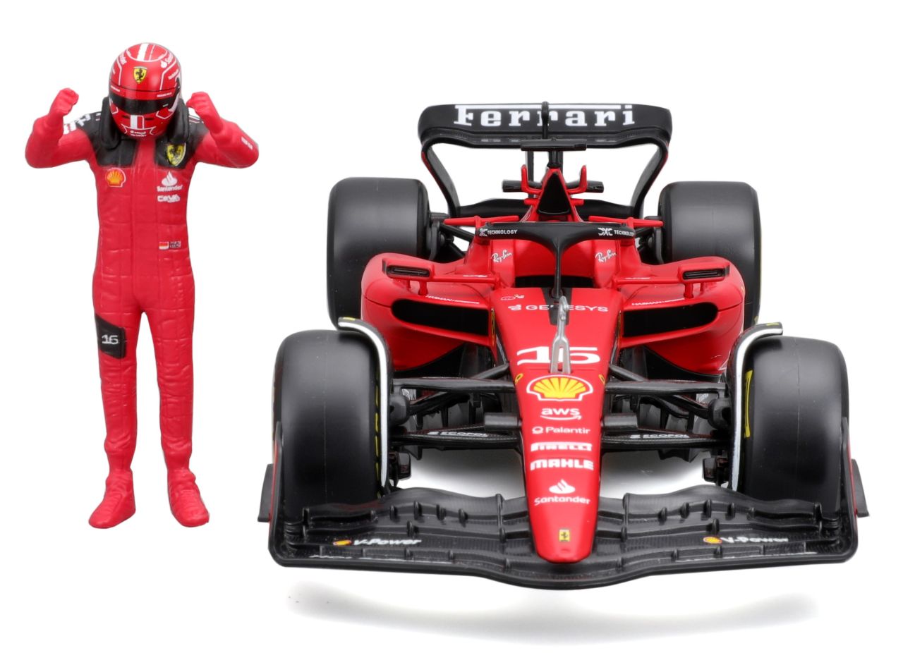 Ferrari F1 SF-23 mit Figur 1/24 Leclerc - RCXX - RC Racing Shop | RC Models | Tuning & Spare Parts for Professionals