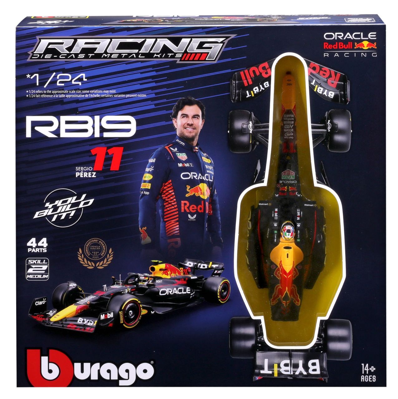 Red Bull F1 RB19 1/24 Kit Pérez 2023 - RCXX - RC Racing Shop | RC Models | Tuning & Spare Parts for Professionals