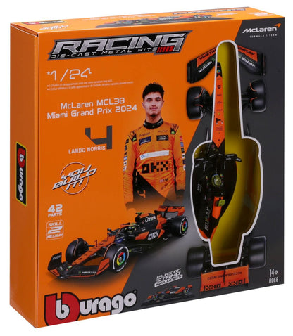 McLaren F1 MCL38 1/24 Kit Norris 2024 - RCXX - RC Racing Shop | RC Models | Tuning & Spare Parts for Professionals