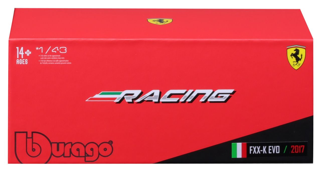 Ferrari Racing 312 P 1972 1/43 rot - RCXX - RC Racing Shop | RC Models | Tuning & Spare Parts for Professionals