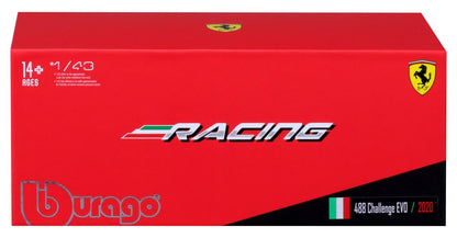 Ferrari Racing 488 Challenge Evo 2020 1/43 rot - RCXX - RC Racing Shop | RC Models | Tuning & Spare Parts for Professionals