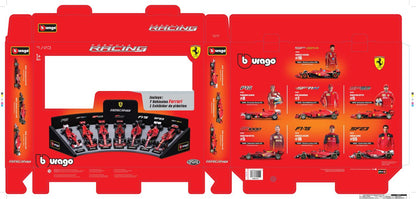 F1 7er-Set Displaykurve Ferrari 1/43 - RCXX - RC Racing Shop | RC Models | Tuning & Spare Parts for Professionals