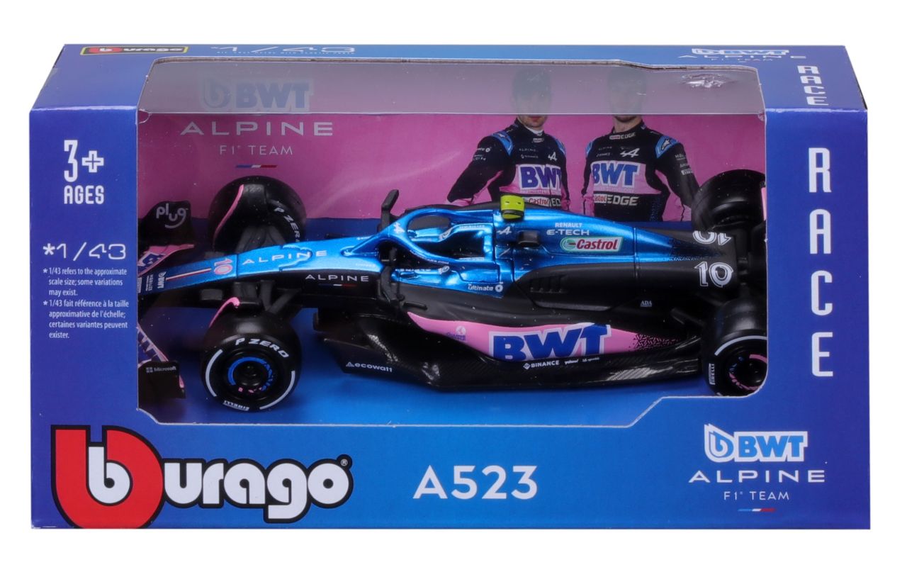 BWT Alpine F1 Team A523 1/43 Gasly 2023 ohne Helm - RCXX - RC Racing Shop | RC Models | Tuning & Spare Parts for Professionals