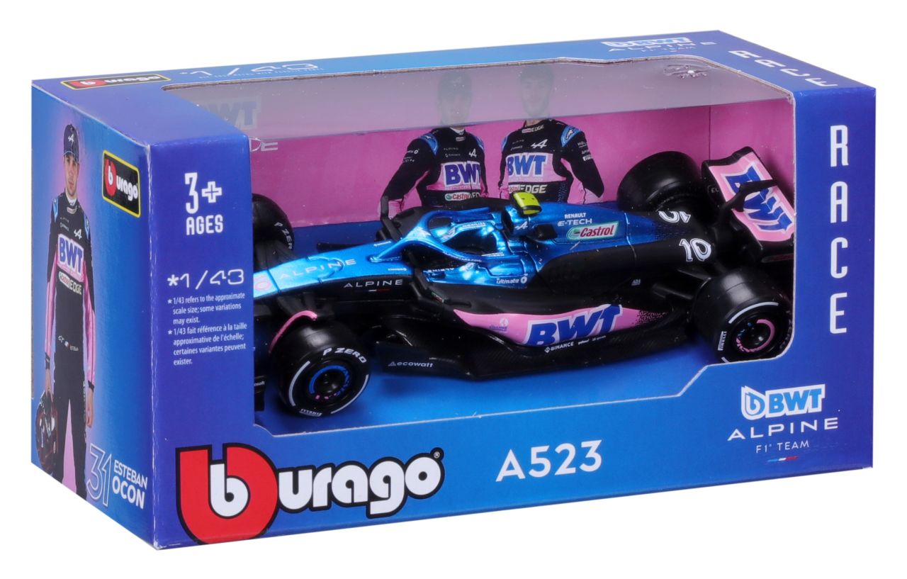BWT Alpine F1 Team A523 1/43 Gasly 2023 ohne Helm - RCXX - RC Racing Shop | RC Models | Tuning & Spare Parts for Professionals