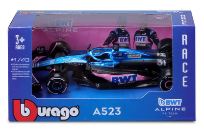 BWT Alpine F1 Team A523 1/43 Ocon 2023 ohne Helm - RCXX - RC Racing Shop | RC Models | Tuning & Spare Parts for Professionals