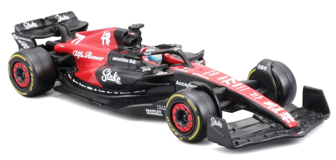 Alfa Romeo F1 Team Stake C43 1/43 Bottas 2023 - RCXX - RC Racing Shop | RC Models | Tuning & Spare Parts for Professionals