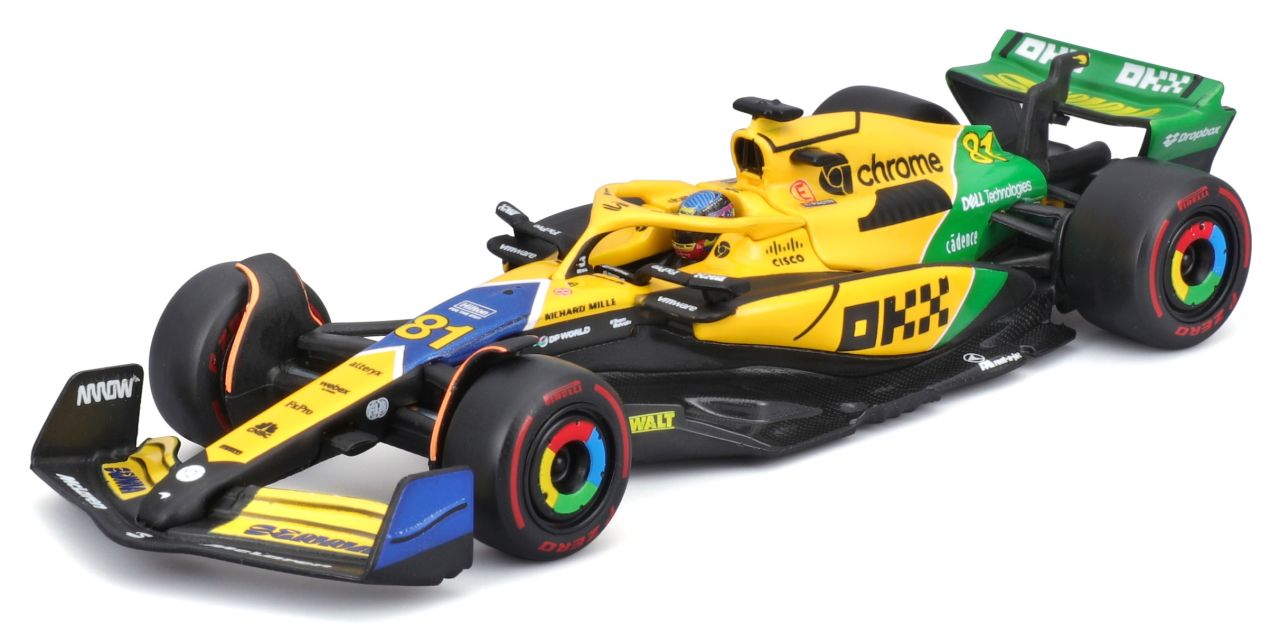 McLaren F1 MCL38 1/43 Piastri 2024 Senna Edition - RCXX - RC Racing Shop | RC Models | Tuning & Spare Parts for Professionals