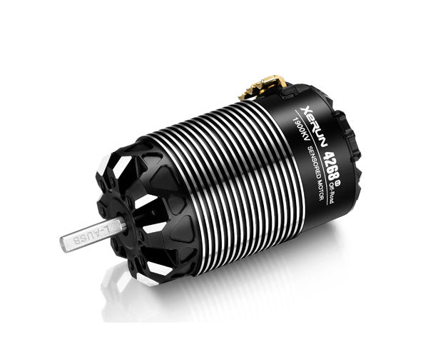 Hobbywing XeRun 4268SD 2000KV G3 Motor - Onroad - Black - RCXX - rc racing for professionals