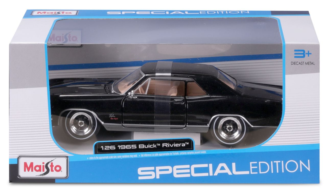 Buick Riviera 1965 1/24 schwarz - RCXX - RC Racing Shop | RC Models | Tuning & Spare Parts for Professionals