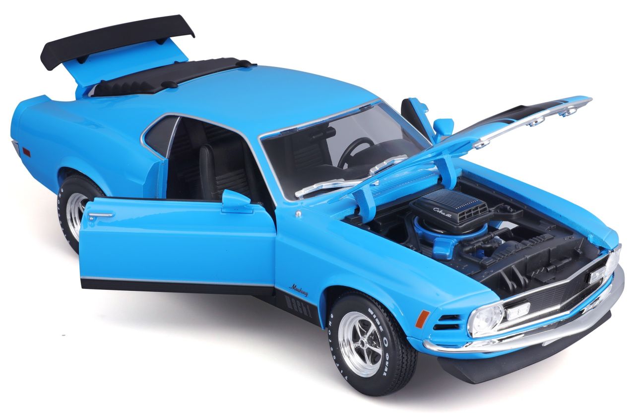 Ford Mustang Mach 1 1970 1/18 blau - RCXX - RC Racing Shop | RC Models | Tuning & Spare Parts for Professionals