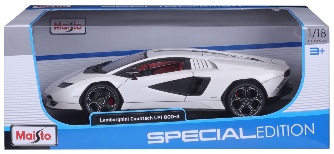 Lamborghini Countach LPI 800-4 1/18 weiss - RCXX - RC Racing Shop | RC Models | Tuning & Spare Parts for Professionals