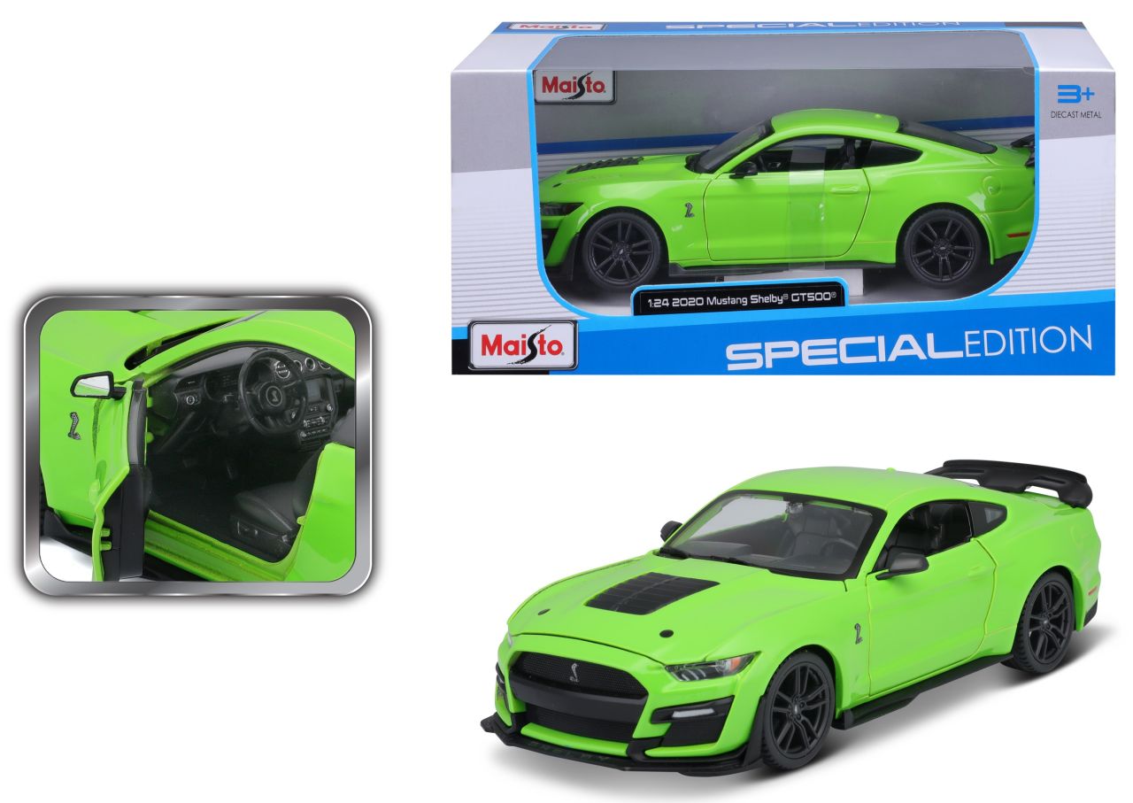 Ford Mustang Shelby GT500 2020 1/24 grün - RCXX - RC Racing Shop | RC Models | Tuning & Spare Parts for Professionals