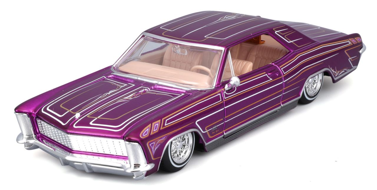 Buick Riviera 1965 Lowrider 1/24 violett - RCXX - RC Racing Shop | RC Models | Tuning & Spare Parts for Professionals