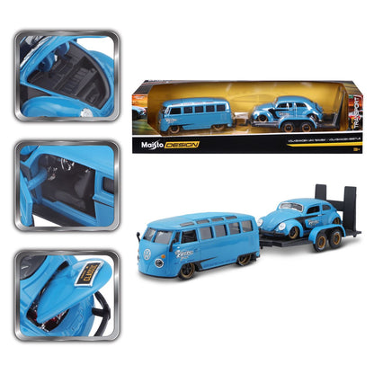 Volkswagen T1 Samba & Volkswagen Käfer 1/24 - RCXX - RC Racing Shop | RC Models | Tuning & Spare Parts for Professionals